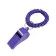 Plastic Whistle With Spring Wristband | https://www.bestnamebadges.com