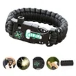 Paracord Bracelet Tactical Survival Gear Kit 5 in 1 | https://www.bestnamebadges.com