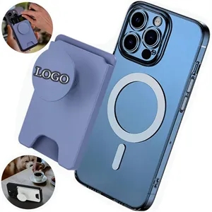 Magnetic Mobile Phone Card Holder Sticker Storage Bracket