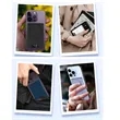 Magnetic Mobile Phone Card Holder Sticker Storage Bracket | https://www.bestnamebadges.com