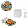 Silicone Sandwich Lunch Box | https://www.bestnamebadges.com