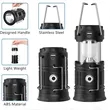 Folding Portable LED Horse Lantern Camping Solar USB | https://www.bestnamebadges.com