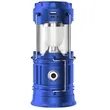 Folding Portable LED Horse Lantern Camping Solar USB | https://www.bestnamebadges.com