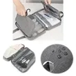 Custom Hanging Toiletry Bag For Travel | https://www.bestnamebadges.com