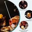Custom Stainless Steel Cocktail/Coffee Swizzle Stick Stirrer | https://www.bestnamebadges.com