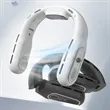 Portable Rechargeable Cooling Wearable Personal Neck Fan | https://www.bestnamebadges.com
