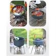 Camping Cookware Cutlery Set with Mesh Bag Portable Backpack | https://www.bestnamebadges.com