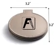 Foldable PU Pocket Mirror | https://www.bestnamebadges.com
