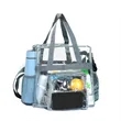 Clear Tote Bag for Stadiums Customizable Logo | https://www.bestnamebadges.com