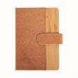 Cork and Bamboo Notebook | https://www.bestnamebadges.com