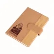 Cork and Bamboo Notebook | https://www.bestnamebadges.com