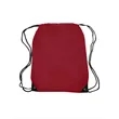 Union Printed - Black Trim Drawstring Bags | https://www.bestnamebadges.com