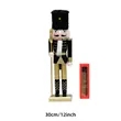 12-Inch Wooden Nutcracker | https://www.bestnamebadges.com