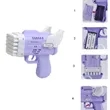 42 Holes Bubble Machine Gun | https://www.bestnamebadges.com