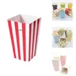 Custom Movie Night Party Paper Popcorn Buckets | https://www.bestnamebadges.com