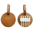 Leather Golf Tee Holder | https://www.bestnamebadges.com