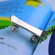 Skateboard Shape Metal Keychain | https://www.bestnamebadges.com