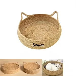 Bamboo And Rattan Cat Nest