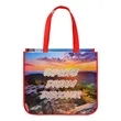 Extra Large Full Color Laminated Curved Bottom Tote Bag | https://www.bestnamebadges.com