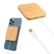 Mag Max Bamboo Magnetic Wireless Charger 2.0 | https://www.bestnamebadges.com