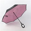 Fast Shipping Automatic Reversible Umbrella | https://www.bestnamebadges.com