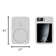 20000mAh Digital Fast Charging Magnetic Wireless Power Bank | https://www.bestnamebadges.com
