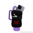 TumblerMate Two Zipper Pocket Pouch for 40oz Mug | https://www.bestnamebadges.com