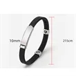 Anti Static Magnetic Silicone Bracelet | https://www.bestnamebadges.com