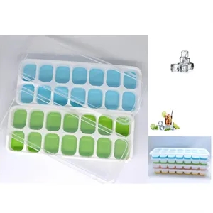 Ice Cube Trays with Removable Lid