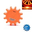 Safety Flare Roadside Emergency Disc LED Lights with Magnet | https://www.bestnamebadges.com