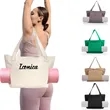 Travel Yoga Mat Bag | https://www.bestnamebadges.com