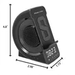 Bluetooth Speaker Wireless Charger Bedside Alarm Clock | https://www.bestnamebadges.com