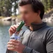 Outdoor Survival Rescue Direct Drinking Water Filter | https://www.bestnamebadges.com
