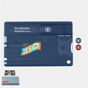 Swiss Army - Victorinox® SwissCard Quattro Pocket Knife | https://www.bestnamebadges.com