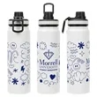 Nomad 27 oz Vacuum Insulated Stainless Steel Bottle | https://www.bestnamebadges.com