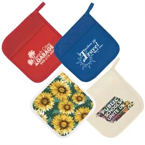 Quilted & Padded Pot Holder Trivet | https://www.bestnamebadges.com