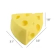 Cheese Kneading Stress Relief Toy | https://www.bestnamebadges.com