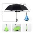 Hands-Free Car Reversal Umbrella | https://www.bestnamebadges.com