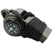 3 In 1 Emergency Survival Whistle With Compass Thermometer | https://www.bestnamebadges.com