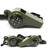 3 In 1 Emergency Survival Whistle With Compass Thermometer | https://www.bestnamebadges.com