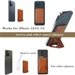 Magnetic Foldable Phone Holder Business Wallet Style | https://www.bestnamebadges.com