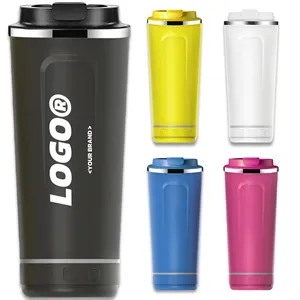 18oz Stainless Steel Tumbler W/Bluetooth Speaker Sports