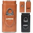 Cigar Gift Box Case Portable With Cutter | https://www.bestnamebadges.com