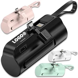 5000 mAh Portable Charging Bank With Mobile Phone Holder