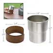 Stainless Steel Cup Reusable For Drinking Coffee Gift | https://www.bestnamebadges.com