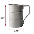 Outdoor Stainless Steel Mug Retro Large Capacity Creative | https://www.bestnamebadges.com
