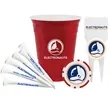 Solo Cup Golf Kit | https://www.bestnamebadges.com