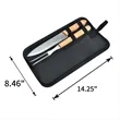 2 Piece Grilling Tool Set And Utensils Knives Forks | https://www.bestnamebadges.com