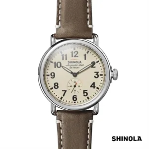 Shinola® Runwell Watch - Cream/Brown