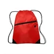 Union Printed - Custom Drawstring Bags with Pocket | https://www.bestnamebadges.com